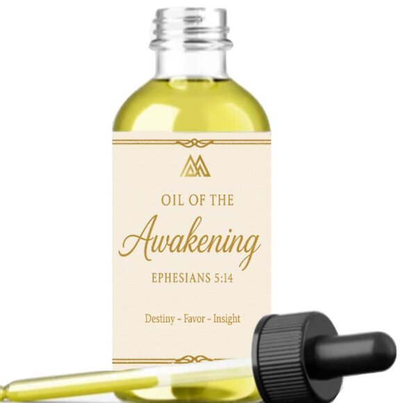 Oil of the Awakening Anointing Oil, Ephesians 5:14, Destiny-Favor-Insight Blend - Picture 5 of 7